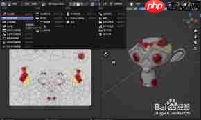 blender贴图不显示纹理如何解决