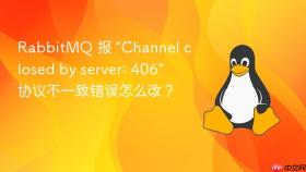 RabbitMQ 报 “Channel closed by server: 406” 协议不一致错误怎么改？