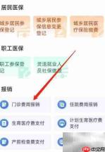 鄂汇办APP门诊报销指南