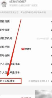 天猫精灵如何查找自身信息
