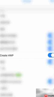 如何开启Polaris Office创建HWP