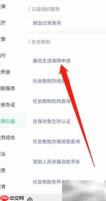 低保申请流程指南