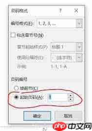 Word文字文档如何在任意位置插入页码
