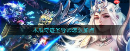 木瓜奇迹圣导师怎么加点最好 木瓜奇迹圣导师加点方法
