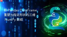 将 Pandas DataFrame 重塑为指定形状的三维 NumPy 数组