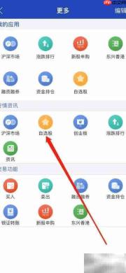 东兴大智慧自选股查看方法