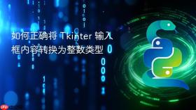 如何正确将 Tkinter 输入框内容转换为整数类型

