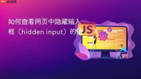 如何查看网页中隐藏输入框（hidden input）的值
