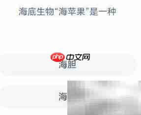 海苹果是哪种海底生物？