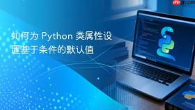 如何为 Python 类属性设置基于条件的默认值