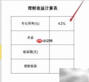 4.2%年化收益如何计算
