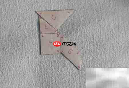 七巧板拼观望的熊