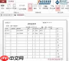 如何用access创建空白报表