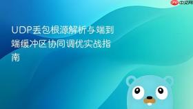 UDP丢包根源解析与端到端缓冲区协同调优实战指南