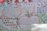 51劳动节手抄报精选图片