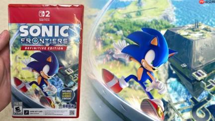 《索尼克：未知边境 终极版》Switch2实体版提前曝光 或6月23日发售
