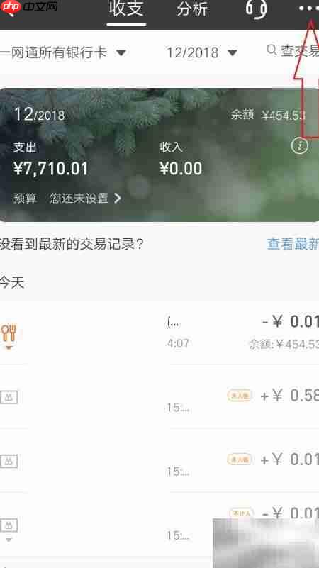 招行手机银行流水打印指南