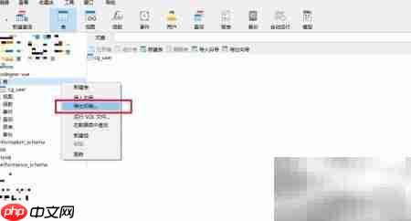 Navicat导出数据方法