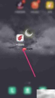 中国国航App英文设置方法