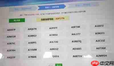 交管12123选号不满意能否在窗口办理