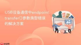 USB设备通信中endpoint.transfer()参数类型错误的解决方案