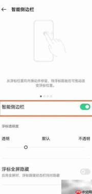OPPO Reno5 Pro+侧边栏设置指南