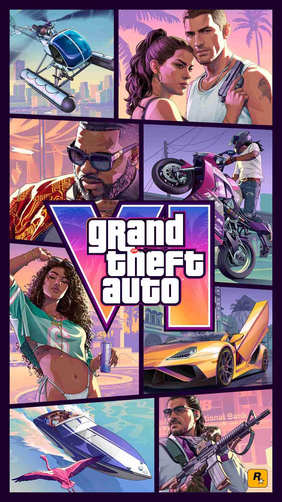 《GTA6》将于6月25日开启预购 视觉封面公开