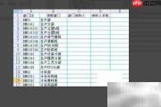 仓库管理Excel制作指南