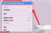 Webex Meetings版本查看指南