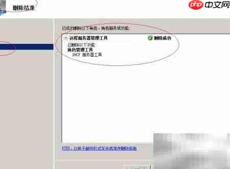 Win2008 R2删除DHCP管理工具