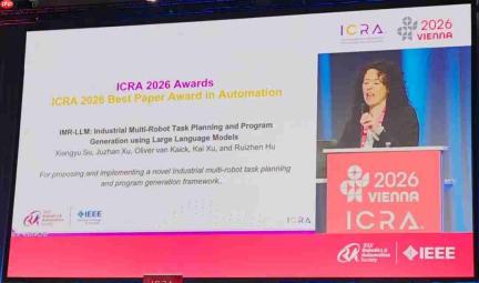 中国团队拿下ICRA'26最佳论文：Agentic Coding驱动工业制造通往自主通用智能