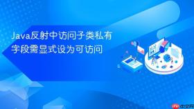 Java反射中访问子类私有字段需显式设为可访问
