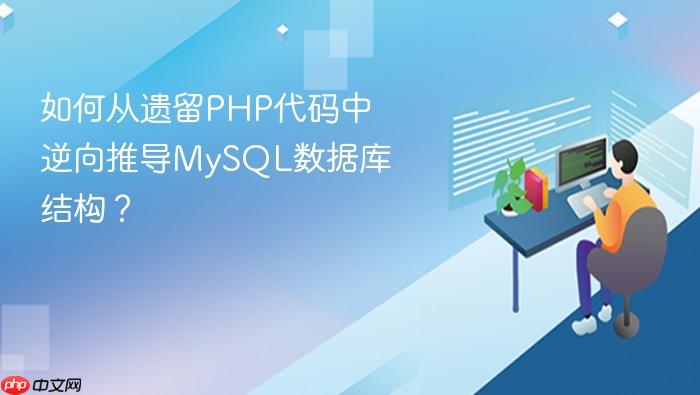 如何从遗留PHP代码中逆向推导MySQL数据库结构?