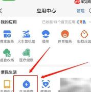支付宝查水费用量指南