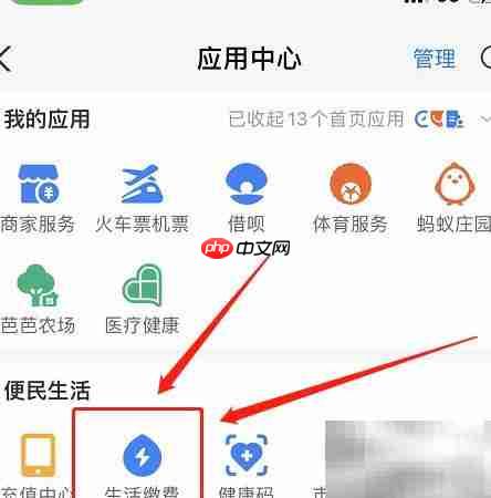 支付宝查水费用量指南