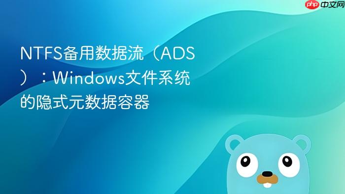 NTFS备用数据流(ADS):Windows文件系统的隐式元数据容器