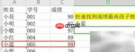 Excel快速查询数据技巧