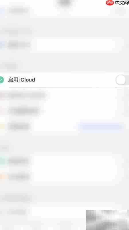 开启PDF Reader同步iCloud