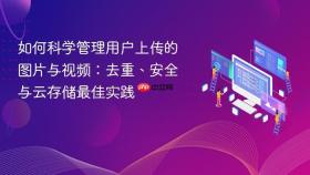 如何科学管理用户上传的图片与视频：去重、安全与云存储最佳实践
