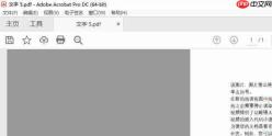 PDF如何手写签字