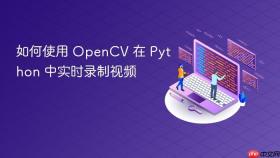 如何使用 OpenCV 在 Python 中实时录制视频
