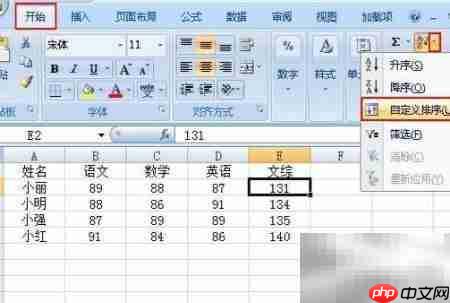 Excel2007让数据清晰呈现