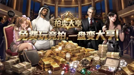 《拍卖大亨》惊喜上线KK官方对战平台!全免费竞拍策略游戏重新定义公平博弈