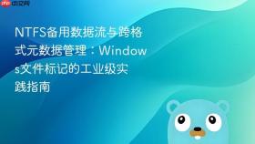 NTFS备用数据流与跨格式元数据管理：Windows文件标记的工业级实践指南
