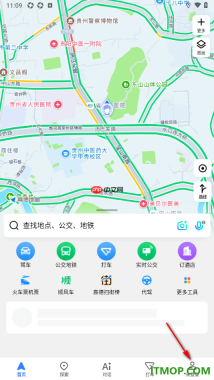 高德地图手机版设置切换界面语言为繁体中文的方法