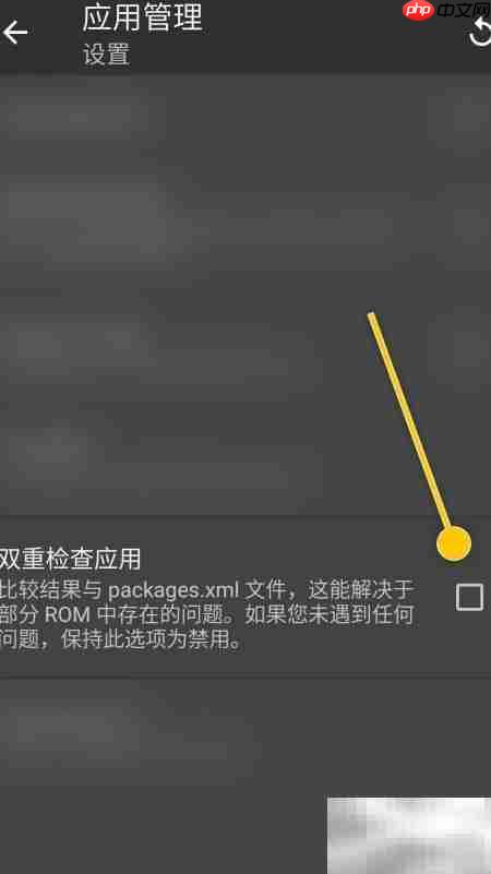 SD Maid双重检查开启指南