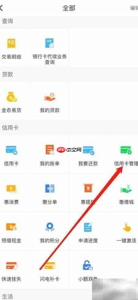 安徽农金信用卡管理查询