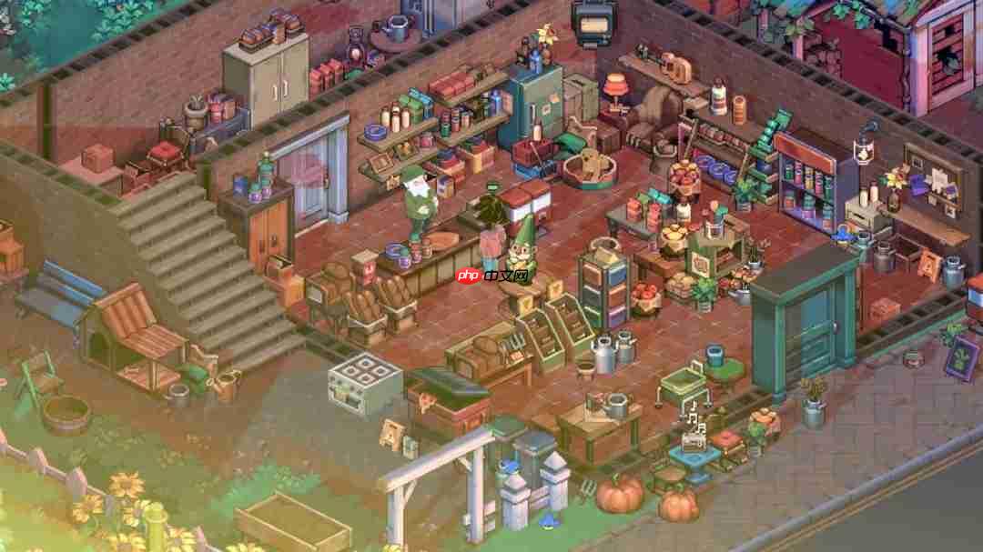 舒适像素美术生活模拟RPG《月霜》发布重大Demo更新