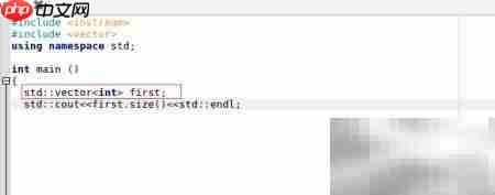 C++ vector构造函数详解