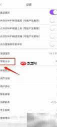 扬帆正文字体大小设置方法